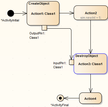 Destroying objects during a simulation