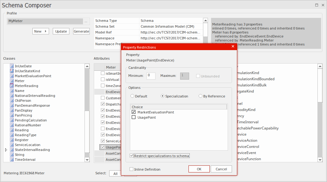 Object property type redefined