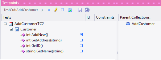 Aggregating test cases across multiple classes to create a Testcut that take part in any Enterprise Architect Test Domain