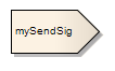 A UML SendSignal Action used in Activity model in Sparx Systems Enterprise Architect A UML SendSignal Action used in Activity model in Sparx Systems Enterprise Architect
