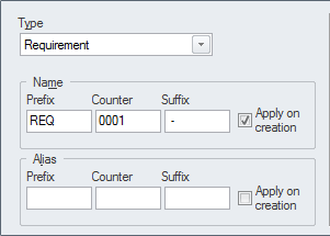 Setting the auto-counter for Requirement elements in Sparx Systems Enterprise Architect. Setting the auto-counter for Requirement elements in Sparx Systems Enterprise Architect.