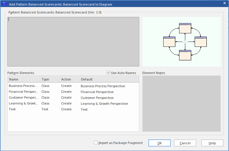 Creating a Balanced Scorecard using a Pattern in Sparx Systems Enterprise Architect. Creating a Balanced Scorecard using a Pattern in Sparx Systems Enterprise Architect.