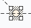 Showing the selected end of a connector that has another connector as its source or target, in Sparx Systems Enterprise Architect. Showing the selected end of a connector that has another connector as its source or target, in Sparx Systems Enterprise Architect.
