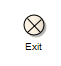 An Exit Point used when modeling StateMachines in Sparx Systems Enterprise Architect. An Exit Point used when modeling StateMachines in Sparx Systems Enterprise Architect.