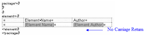 A correct setting with no Paragragh set under a table to ensure the Table rows are concatentated using Sparx Systems Enterprise Architect. A correct setting with no Paragragh set under a table to ensure the Table rows are concatentated using Sparx Systems Enterprise Architect.