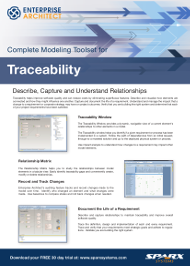 Modélisation d'Ensemble d'outils pour Traçabilité
